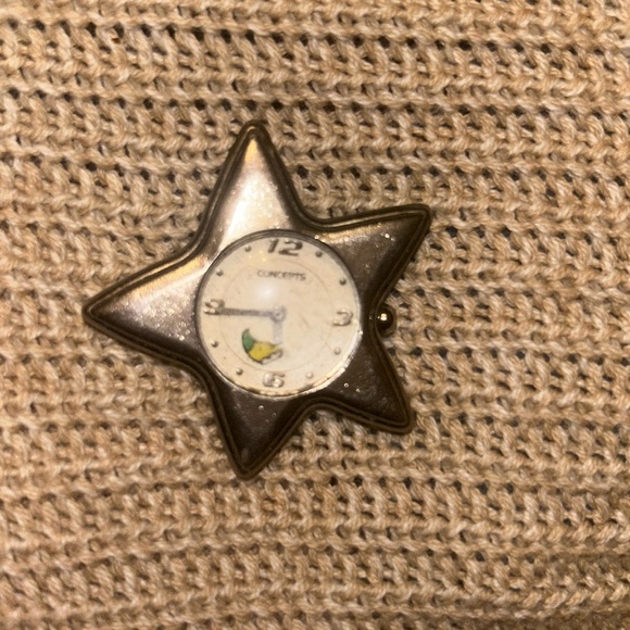 Vintage unique Golf(?) theme Star shaped watch pendant!!! - Picture 1 of 6